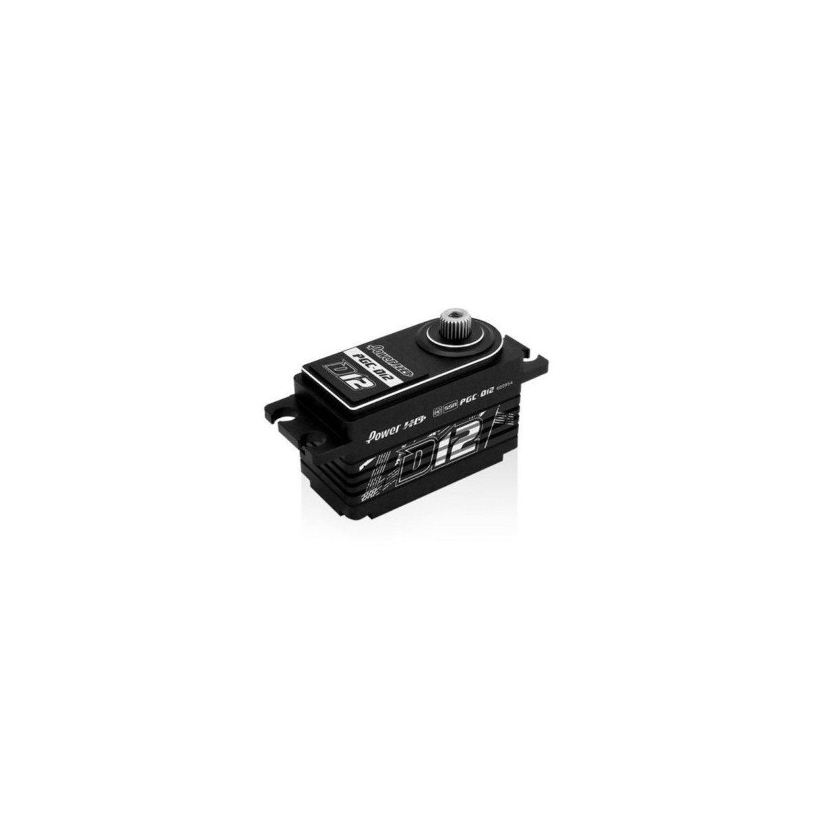 PowerHD Servo D12 Low-Profile Alum Case (12.5kg/0.059s)