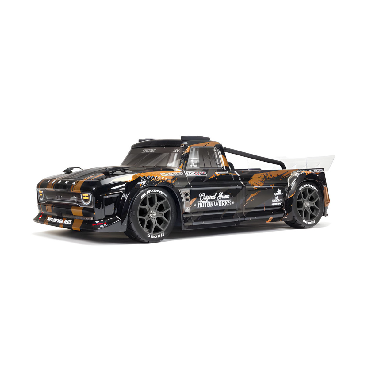 INFRACTION 4X4 3S BLX 1/8 Resto-Mod Truck Blk/Gold