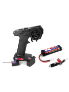 Jxjamp (Parti Del Giocattolo) MicroZone 2.4G 6CH MC6C Telecomando Trasmettitore Ricevitore Sistema Radio Per RC Aereo Drone Multirotore Elicottero Auto Barca (Color : Left Hand - Foto 7