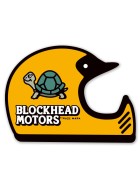 Blockhead Motors Aufkleber/Decals Helmet (Off-Road) Yellow