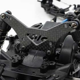 Xtra Speed Carbon rear shock tower for Tamiya TD2 / TD4