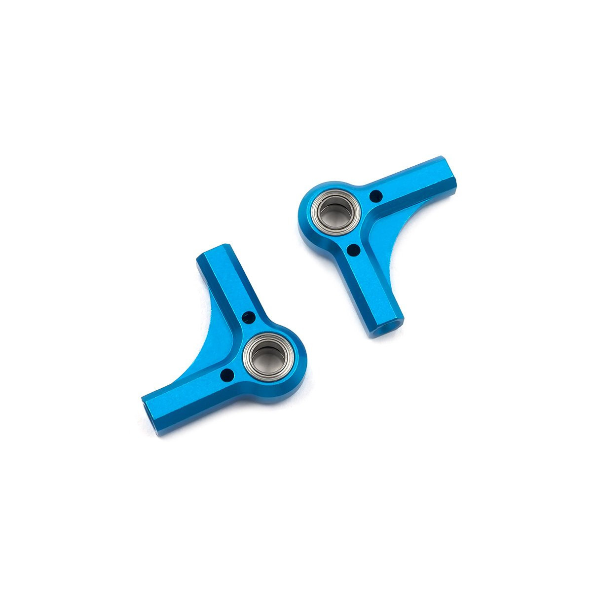 Xtra Speed Alu Umlenkhebel blau (2) für Tamiya TD2 /...
