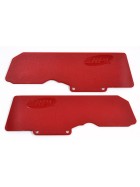 RPM Mud Guards red (2) only for RPM 81722 & 81729 rear wishbone Arrna 6S V5 EXB