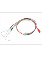 Pichler LEDs mit Kabel weiss 5 mm (2) BEC-Anschluss