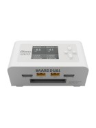 GensAce Imars Dual Channel AC200W/DC300Wx2 Smart Balance RC Charger - White