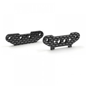 Yeah Racing Carbon Front & Rear Suspension Mount For Kyosho Optima Mid