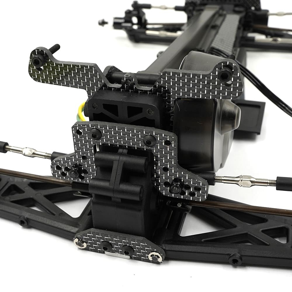 Yeah Racing Carbon Front & Rear Suspension Mount für Kyosho Optima Mi