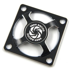 Yeah Racing Aluminum 30x30 mm Fan Protector Black