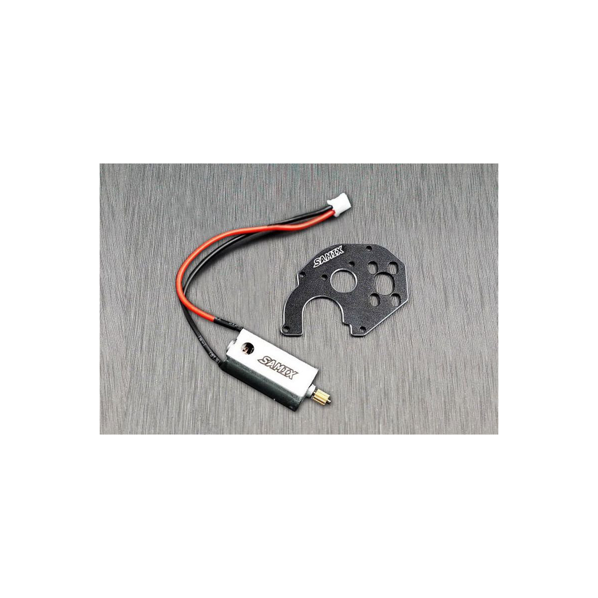 SAMIX aluminium motor plate & 050 motor set for Axial...