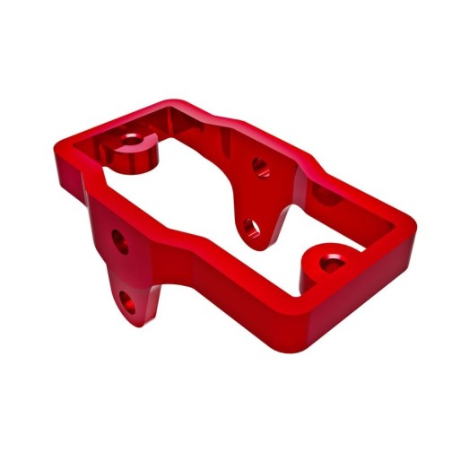 Traxxas 9739-RED Servo mount, 6061-T6 aluminum (red-anodized)