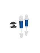 Traxxas 9763-BLUE Body, GTM shock, 6061-T6 aluminum (blue-anodized) (includes spring pre-load spacers) (2)