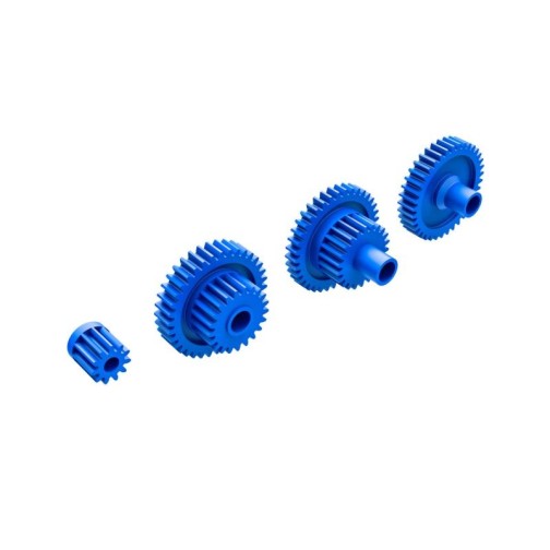 Traxxas 9776X Gear set, transmission, speed (9.7:1 reduction ratio)/ pinion gear, 11-tooth