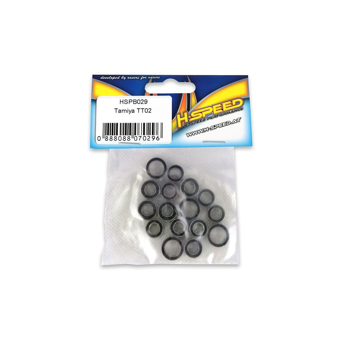 HSPEED Bearing Set TAMIYA TT02