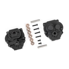 Traxxas 9747 Gearbox housing (front & rear)/ 2x4mm...