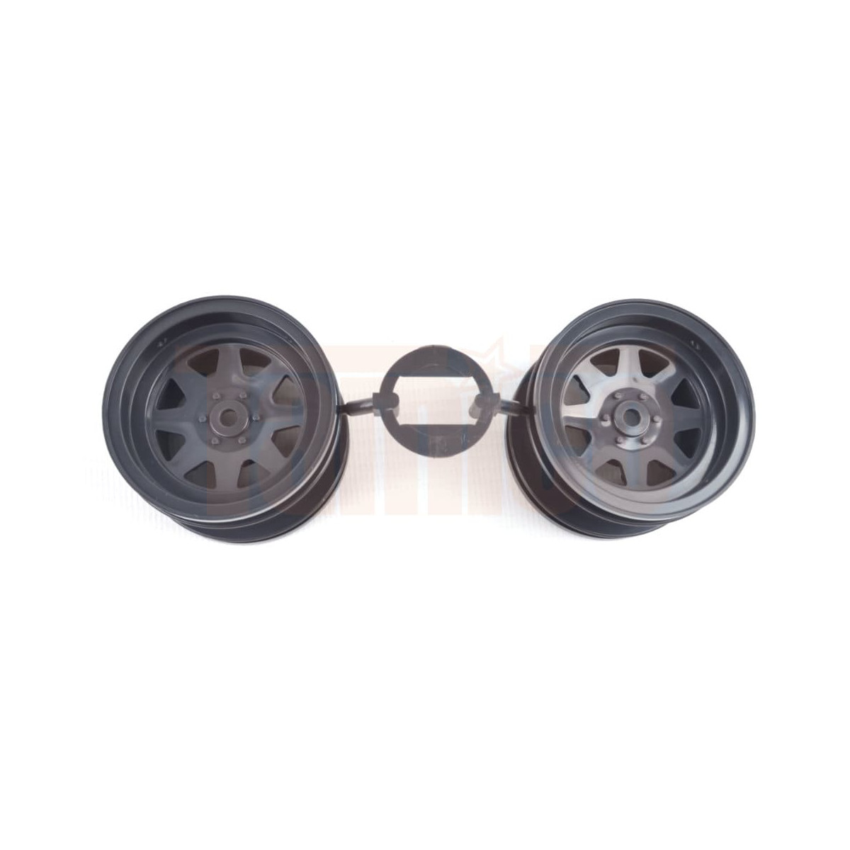 Tamiya Rear Rims 2 Grasshopper II Black Edition 47471