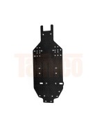 Tamiya 13404125 Carbon chassis plate lower for TA02