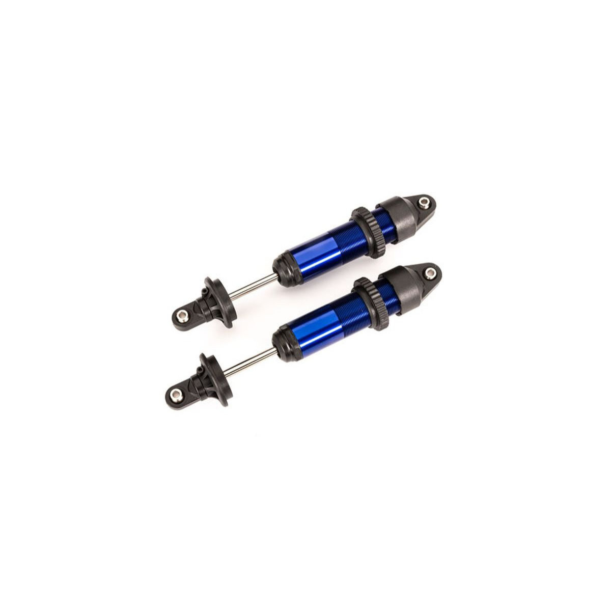 GTX Dämpfer medium Alu blau eloxiert (montiert ohne...