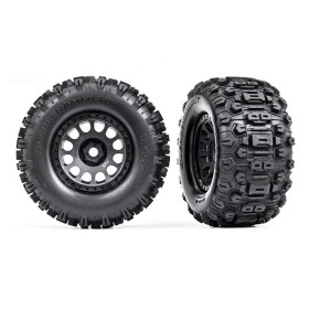 XRT Reifen auf Felge Renn-schwarze Felgen mit Sledgehammer-R