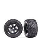 XRT Reifen auf Felge schwarze Felgen mit Gravix-Reifen l/r (