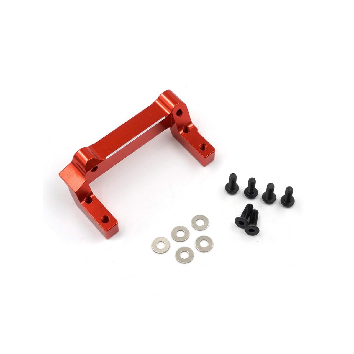 Xtra Speed Alu Servohalterung rot für Kyosho Optima...