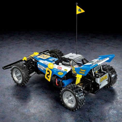 ホビーラジコン TAMIYA HOT SHOT II BLOCKHEAD MOTORS Tamiya 58710-A Hot Shot II Blockhead Motors Edition / Tamiya USA