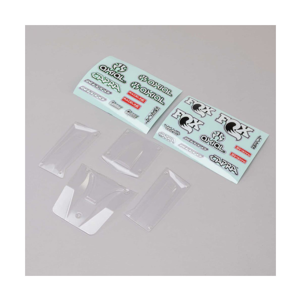 Axial Body Panel Set, Clear, Capra:UTB18