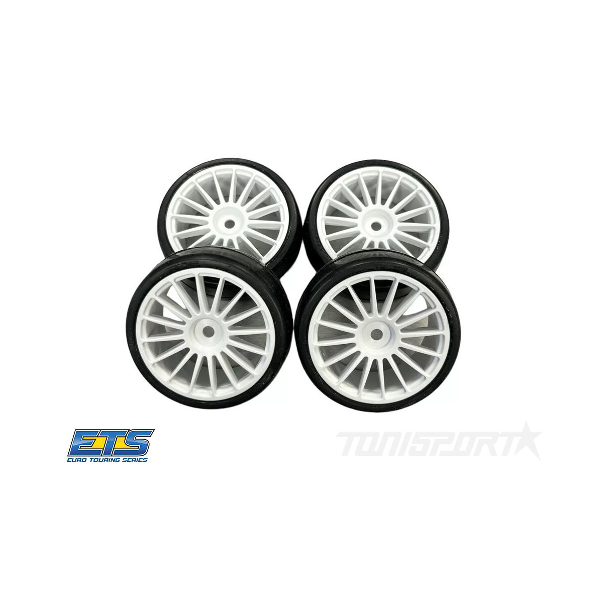 Ride Komplettrad 1:10 Belted 24 mm auf 16-Speichen Felge (4)