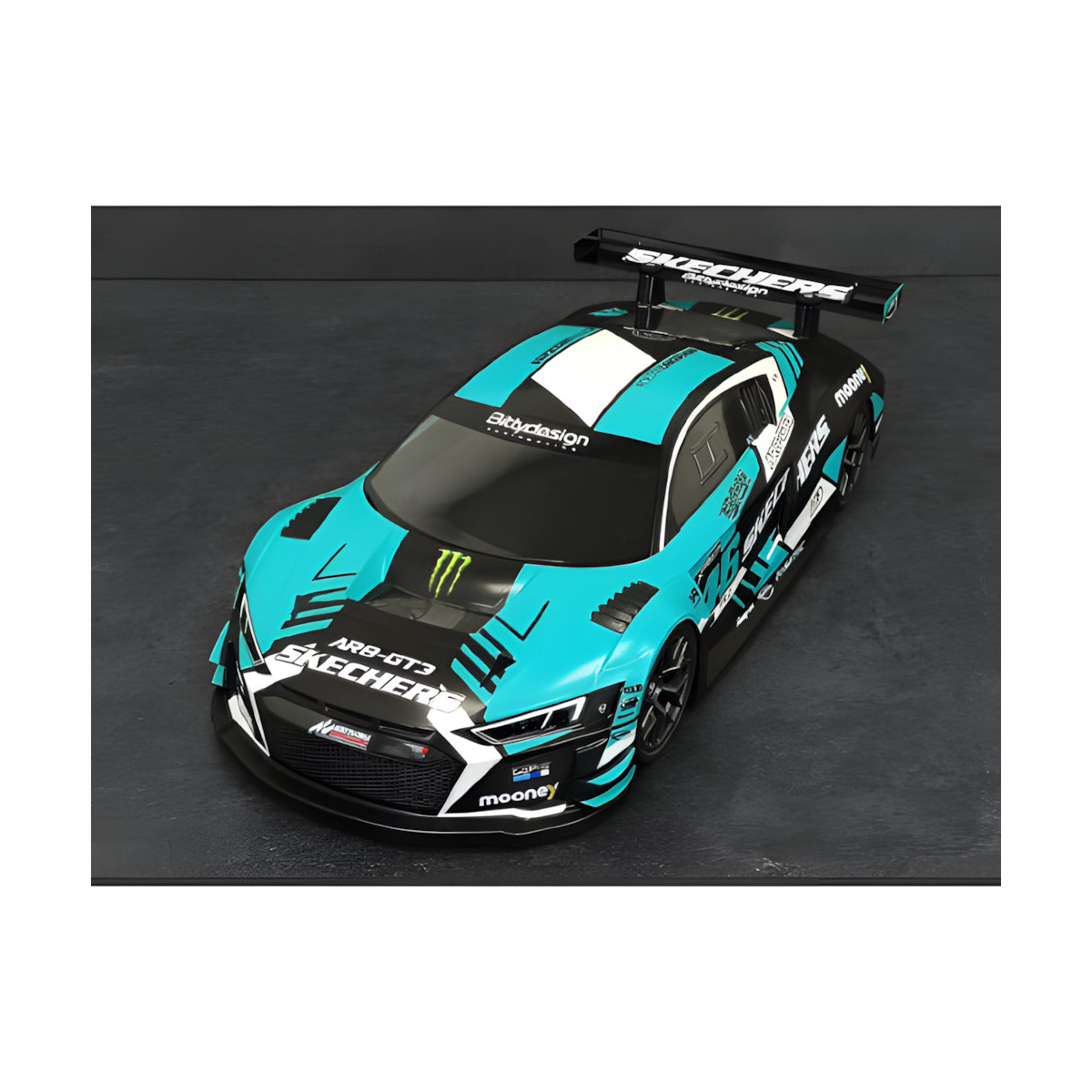 Bittydesign AR8-GT3 1/10 GT clear body 190mm