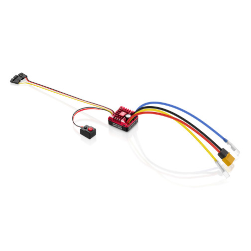 Hobbywing Quicrun WP 1080 80A G2 – ESC Brossé étanche Pour Crawler RC 1/10 – 80A, 400A Crête, BEC Réglable
