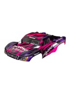 Body, Slash 2WD (also fits Slash VXL & Slash 4X4), pink & purple (painted, decals applied)