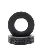 Xtra Speed tyres hard rubber 83x22mm with inserts (2) for Tamiya 1:14 Trucks