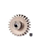 Gear, 25-T pinion (1.0 metric pitch) (fits 5mm shaft)/ set screw (for use only with steel spur gears)