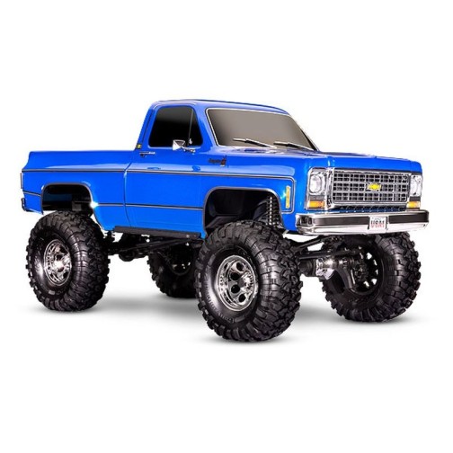 TRAXXAS TRX-4 Chevy K10 High-Trail met.blue RTR o battery/charger