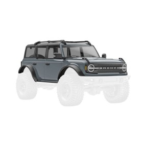 Traxxas 9723-DKGRY Body, Ford Bronco, complete, dark gray...