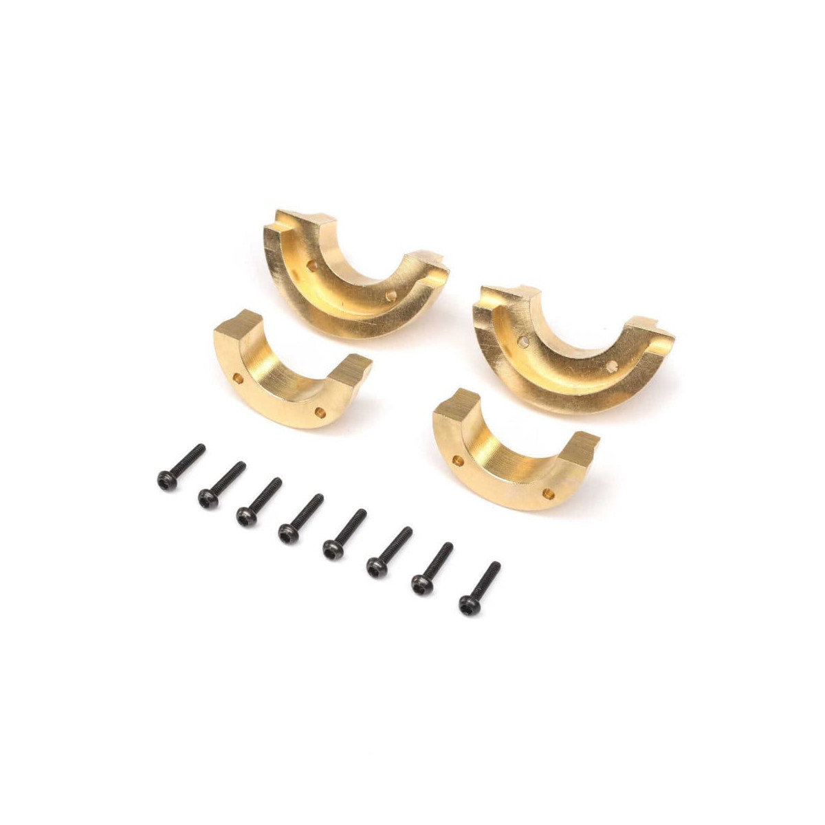 Axial Knuckle Weights, Brass 5.2g/9.2g (4): SCX24, AX24