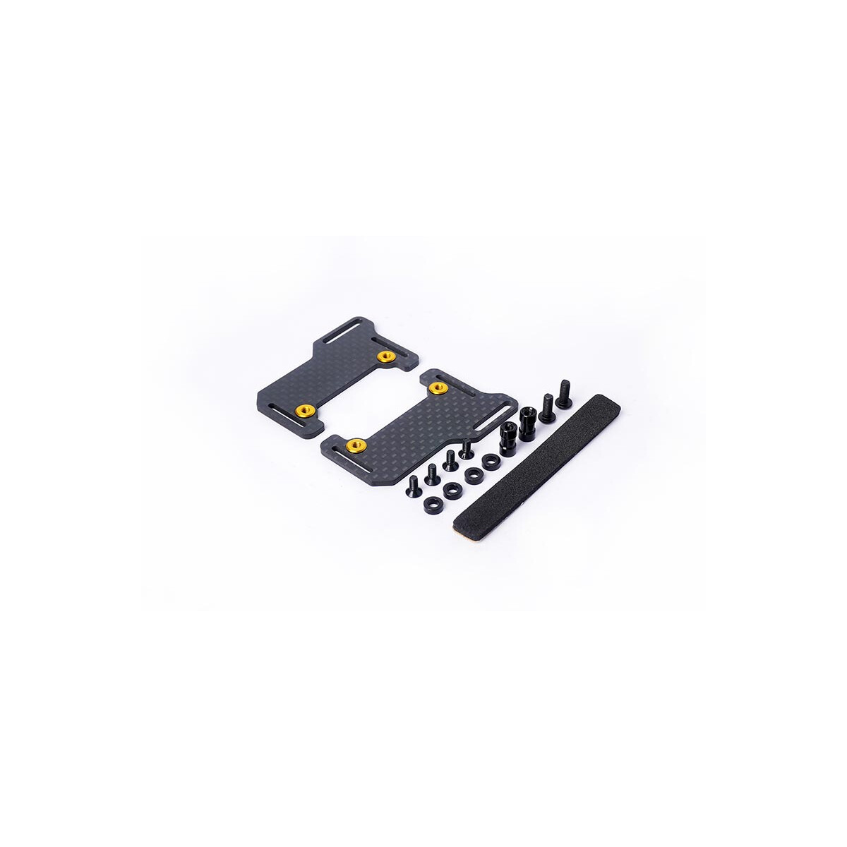Koswork Carbon Akkuhalterung Shorty 2.0mm für Optima Mid
