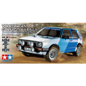 Tamiya 58714 VW Golf Mk2 GTI 16V Rally 1:10 MF-01X Bausatz