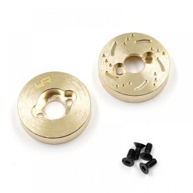 Yeah Racing Brass Rear Axle Weights 13g (2) for Traxxas...