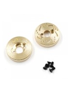 Yeah Racing Brass Rear Axle Weights 13g (2) for Traxxas TRX-4M