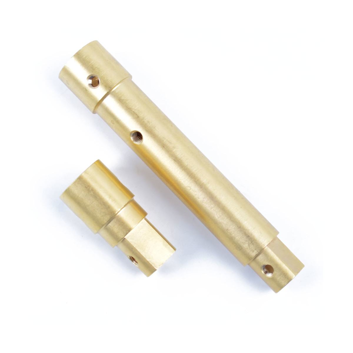 Brass Front Axle Tube Set (60g): PRO