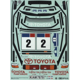 Tamiya 19490082 Aufkleber / Sticker Toyota Celica GT-Four