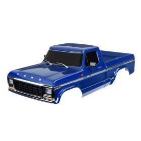 Traxxas 9230-BLUE Body, Ford F-150 (1979), complete, blue...