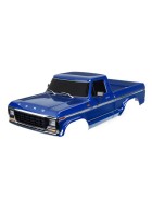 Traxxas 9230-BLUE Body, Ford F-150 (1979), complete, blue (painted, decals applied) (includes grille, side mirrors, door handles, windshield wipers, front & rear bumpers, clipless mounting) 