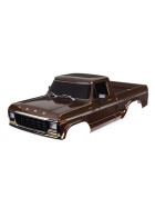 Traxxas 9230-BRWN Body, Ford F-150 (1979), complete, brown (painted, decals applied) (includes grille, side mirrors, door handles, windshield wipers, front & rear bumpers, clipless mounting)