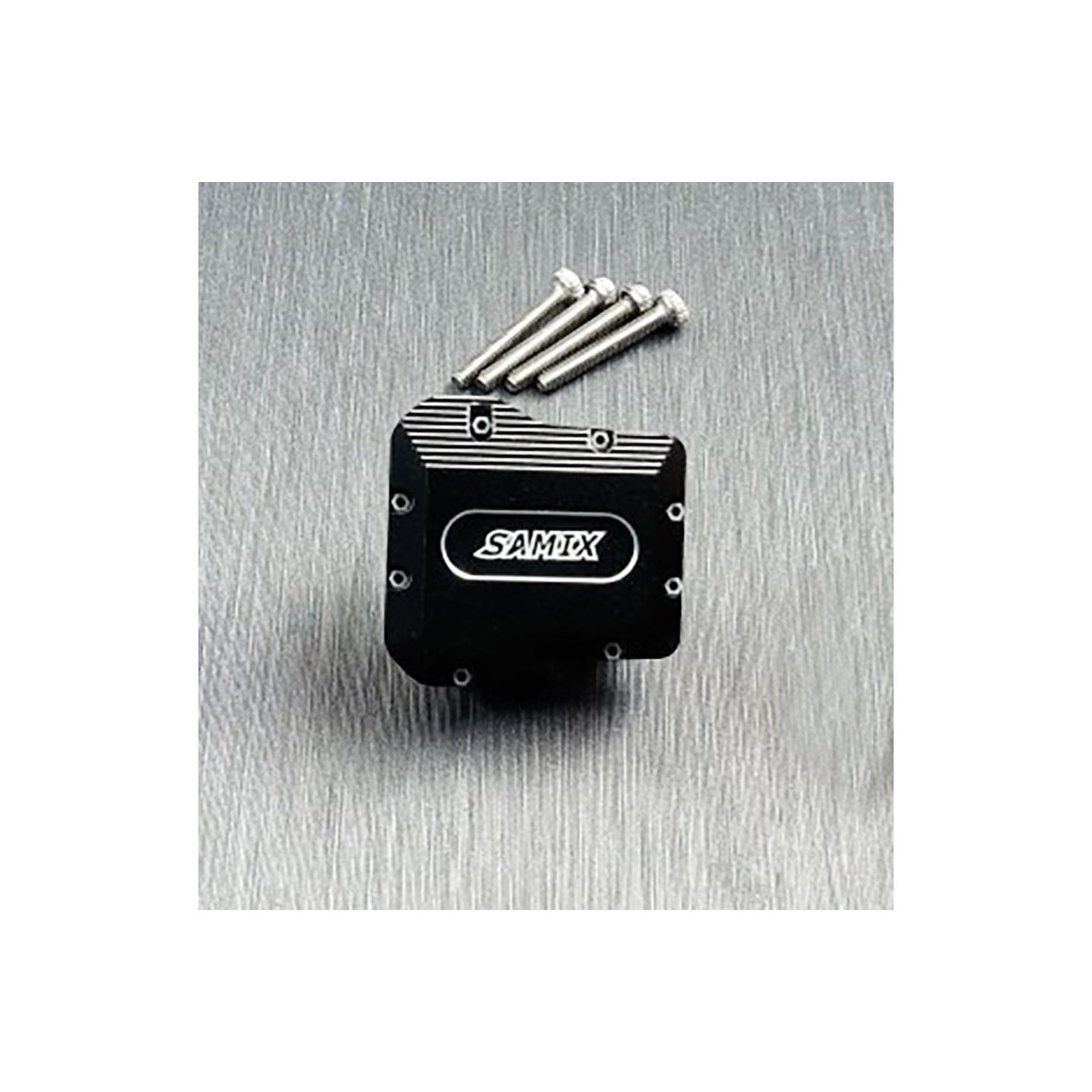 Samix Alu Diff-Cover schwarz (1) Traxxas TRX-4M