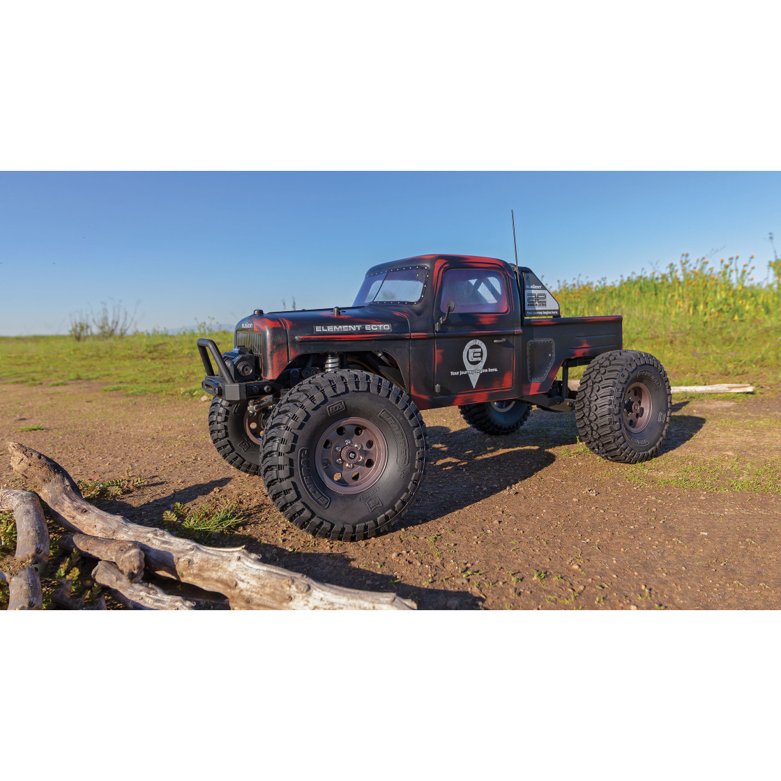 Element RC Enduro Ecto Trail Truck RTR, black