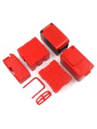 Xtra Speed Kühlbox, Kanister und Boxen Scale Crawler Zubehör 1:10 rot