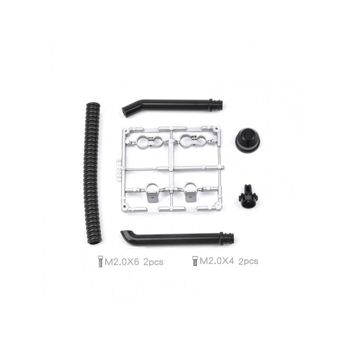 GRC Schnorchel Typ A  für Traxxas TRX-4 Defender