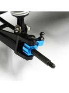 Xtra Speed Alu Steering Knuckle (2) f. Tamiya Lunchbox/CW-01 siilver
