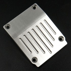 Xtra Speed Alu Chassisplate front for Tamiya...
